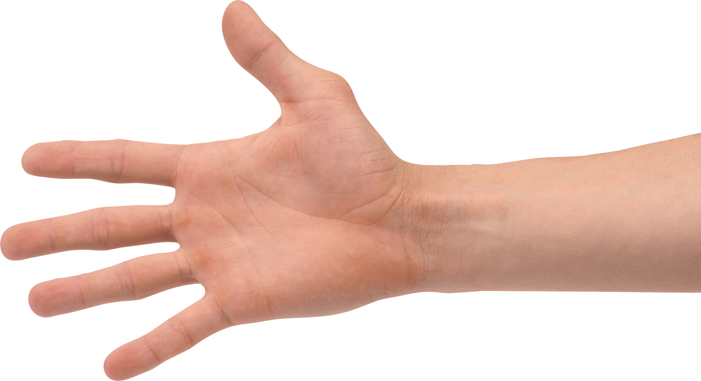 рука